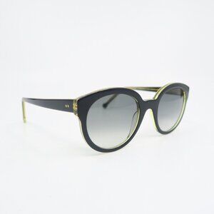 Nathalie Blanc HELENE Black/Grey Gradient Lenses, Round, New Women's Sunglasses.